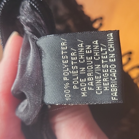 Black Beaded Coin Purse - Picture 5 of 6